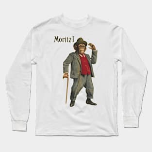 Moritz 1  Monkey in suit Long Sleeve T-Shirt